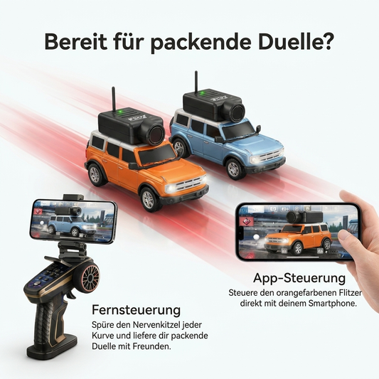 RC-Auto mit Live-Kamera