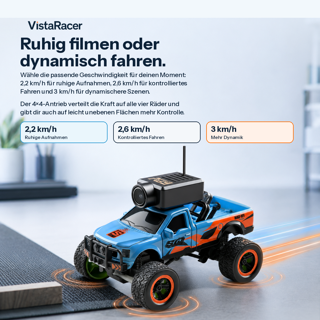 Mini RC Monster mit Live-Kamera
